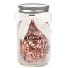 Chic Satin Bow Glass Mason Jar (16 oz)