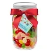 Chic Satin Bow Glass Mason Jar (16 oz)