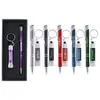 Chico/Chroma- Laser Engraved Metal Pen & Flashlight Gift Set