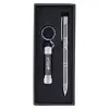 Chico/Chroma- Laser Engraved Metal Pen & Flashlight Gift Set