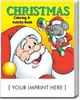 Imprinted Christmas Coloring Book