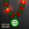 Christmas Hawaiian LED Lei with Medallion