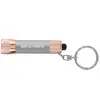 Chroma Softy Rose Gold Metallic - LED Flashlight w/ Keyring