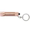 Chroma Softy Rose Gold Metallic - LED Flashlight w/ Keyring