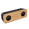 Chrome & Bamboo Wireless Speaker