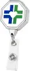 Custom Chrome JUMBO Octagon Badge Reel
