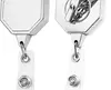 Custom Chrome JUMBO Octagon Badge Reel