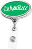 Custom Chrome JUMBO Oval Badge Reel