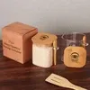 Chun Glass & Bamboo Storage Container