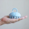 Circular Massager Silicone Shampoo Scrubber & Massager & Scrubber 