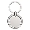 Circular Metal Key Tag