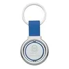 Circular Metal Spinner Key Tag