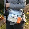 Clear Stadium Approved Crossbody Bags W/ Heavy-duty handle