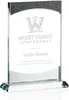 Claxton Custom Crystal Award with Mirror Finish