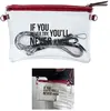 Personalized Clear Crossbody Purse