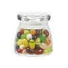 Clear Glass Vibe Jar with Airtight Lid