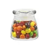 Clear Glass Vibe Jar with Airtight Lid