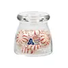 Clear Glass Vibe Jar with Airtight Lid