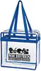 Logo Clear Tote Bag With Zipper