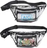 Custom Clear Triple Zipper Fanny Pack