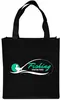 Custom Clipper Tote Bags - Personalized Non-woven Grocery Tote with Logo