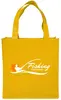 Custom Clipper Tote Bags - Personalized Non-woven Grocery Tote with Logo