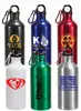 22 oz. Leakproof Aluminum Trek II Bottle with Carabineer Clip - BPA Free & Dishwasher Safe