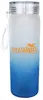 Halcyon® 20 oz. Frosted Glass Bottle with Screw on Lid