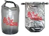 Translucent 10L Dry Bag with Carabiner Clip - Custom Waterproof Promotional Item