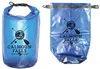 Translucent 10L Dry Bag with Carabiner Clip - Custom Waterproof Promotional Item