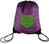 Custom Logo Polyester Drawstring Backpack