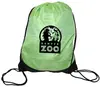 Custom Logo Polyester Drawstring Backpack