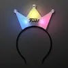 Color-Change Crown LED Tiara Headband