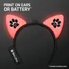 Color Change LED Cat Ears Headband