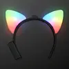 Color Change LED Cat Ears Headband