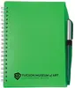 Color-Pro Spiral Unlined Notebook with Pen (5 3/4" x 7")