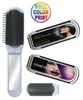 Compact Folding Hair Brush with Mirror