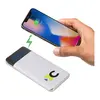 Personalized Wireless Power Bank with LED Display - 10000 mAh