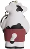Cool Beach Cow Keyring Stress Reliever