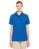 CORE365 Ladies' Motive Performance Piqué Polo with Tipped Collar