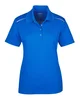 CORE365 Ladies' Radiant Performance Piqué Polo with Reflective Piping