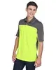 CORE365 Men's Balance Colorblock Performance Piqué Polo