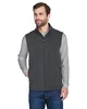 CORE365 Men's Cruise Two-Layer Fleece Bonded Soft Shell Vest