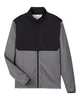 CORE365 Men's Venture Heathered Stripe Hybrid Jacket