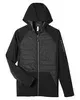 CORE365 Unisex Techno Lite Hybrid Hooded Jacket