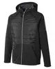 CORE365 Unisex Techno Lite Hybrid Hooded Jacket