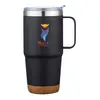 Cork Base and Handle Travel Mug (24 oz)