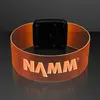 Cosmic Orange LED Magnetic Clasp Bracelets