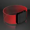 Cosmic Red LED Magnetic Clasp Bracelets