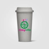 Costa Rica - 16 oz. Wheat Plastic Tumbler